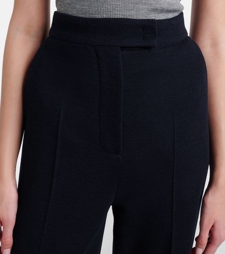 Attinia virgin wool pique wide-leg pants - Max Mara - Modalova