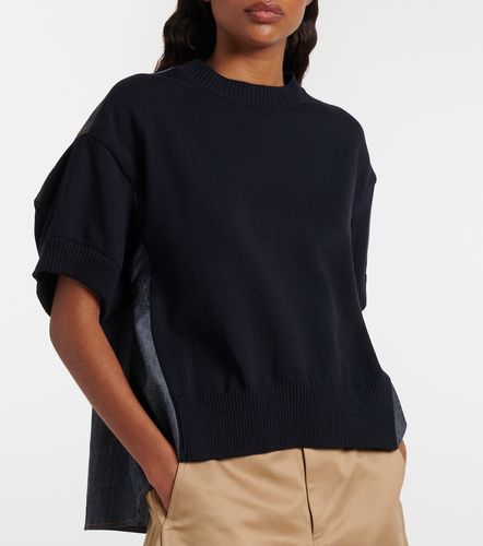 Sacai Top en mezcla de algodón - Sacai - Modalova