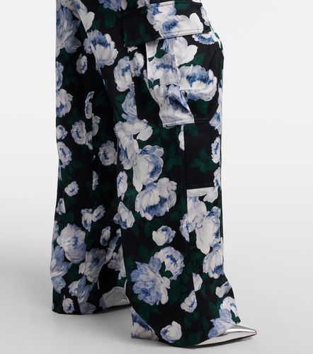 Printed satin pajama pants - Stella McCartney - Modalova