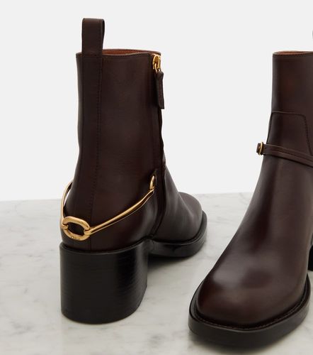 Chloe Dakota 60 leather ankle boots - Chloe - Modalova