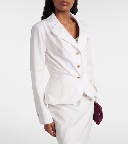 Blazer Bettina en mezcla de algodón floral - Vivienne Westwood - Modalova