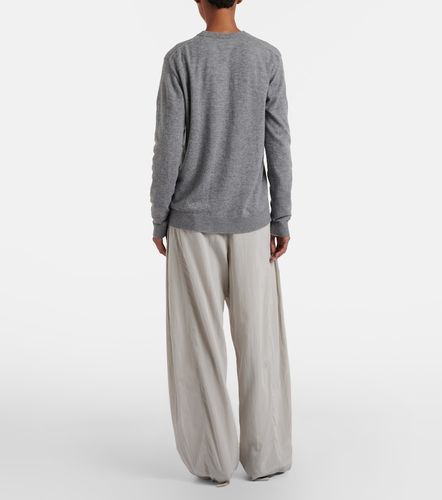Pantaloni a gamba larga Iven in misto seta - The Row - Modalova