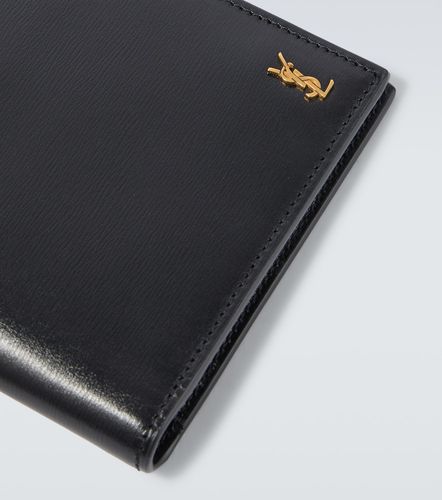 Cassandre leather wallet - Saint Laurent - Modalova