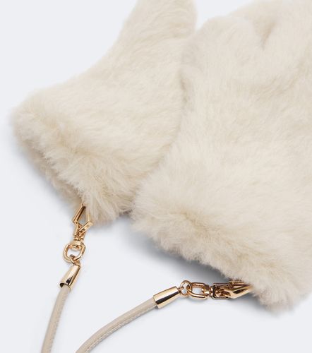 Manoplas de teddy de alpaca, lana y seda - Max Mara - Modalova