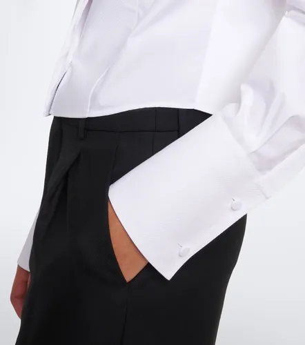 Camisa de esmoquin de popelín de algodón - Tom Ford - Modalova
