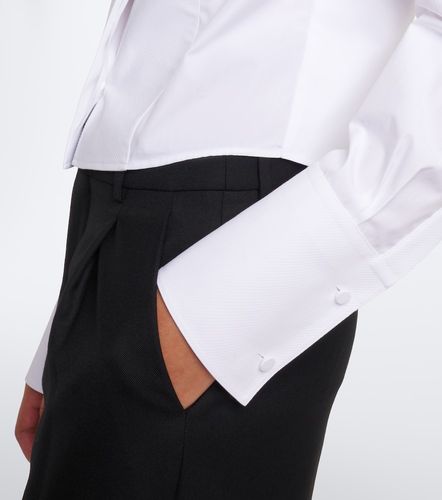 Cropped-Hemd aus Baumwoll-Popeline - Tom Ford - Modalova