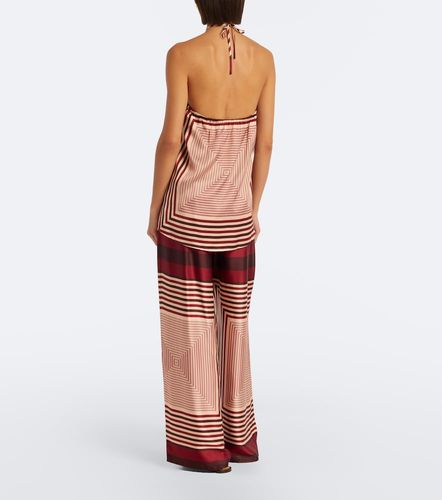 Jensen printed satin palazzo pants - Faithfull - Modalova