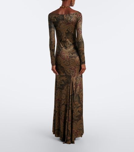 Etro Paisley jersey gown - Etro - Modalova