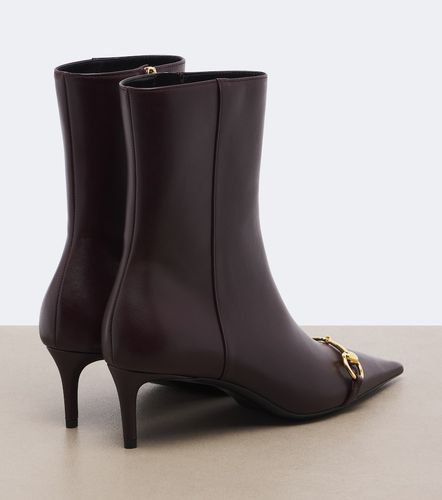 Stivaletti Donna Horsebit in pelle - Gucci - Modalova