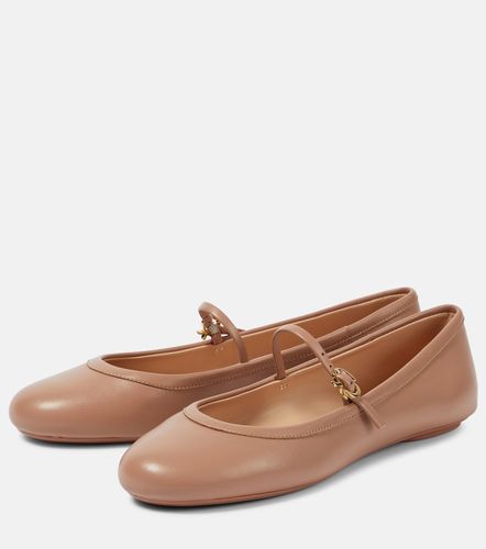 Bailarinas Carla de piel - Gianvito Rossi - Modalova