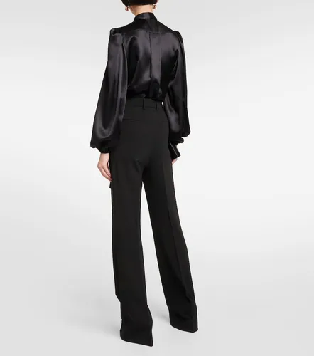 Milano high-rise jersey flared pants - Dolce&Gabbana - Modalova