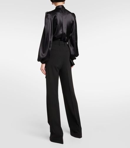Pantalones flared Milano de jersey - Dolce&Gabbana - Modalova