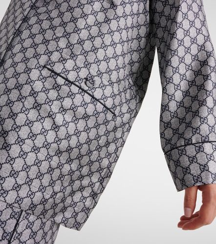 Gucci Hemd GG aus Seidentwill - Gucci - Modalova