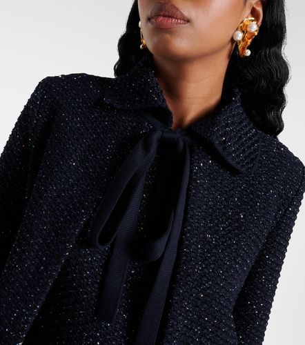 Giacca in tweed di misto cotone - Oscar de la Renta - Modalova