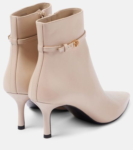 Double T Buckle 65 leather ankle boots - Tory Burch - Modalova