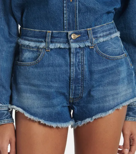 Alanui Shorts di jeans con frange - Alanui - Modalova