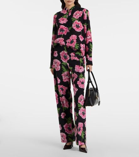 Camicia Poppy in seta con stampa floreale - Stella McCartney - Modalova
