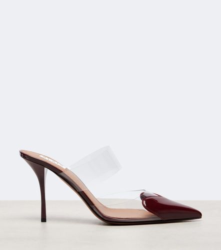 Alaïa Mules Le Cœur 90 mit Lackleder - Alaia - Modalova
