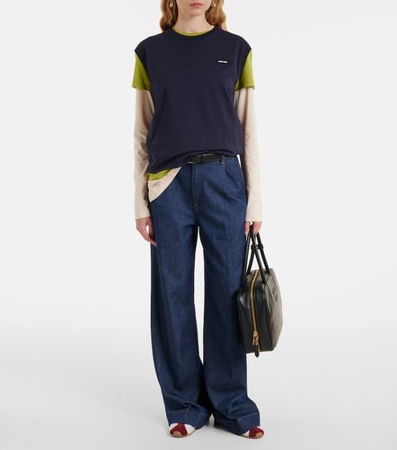 Jeans a gamba larga con vita alta - 7 For All Mankind - Modalova