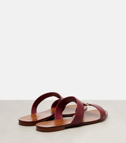 Dolce&Gabbana DG leather slides - Dolce&Gabbana - Modalova