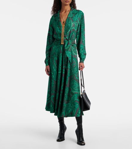 Etro Midikleid aus Satin - Etro - Modalova