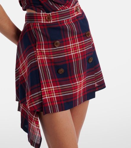 Plaid asymmetric miniskirt - Vivienne Westwood - Modalova