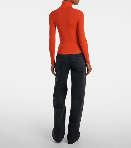 Pullover aus Wolle, Kaschmir und Seide - Saint Laurent - Modalova