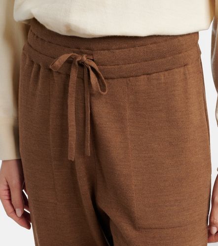 Knitted virgin wool straight-leg pants - Tod's - Modalova