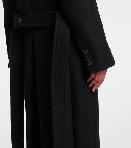 Single-breasted wool-blend coat - Victoria Beckham - Modalova