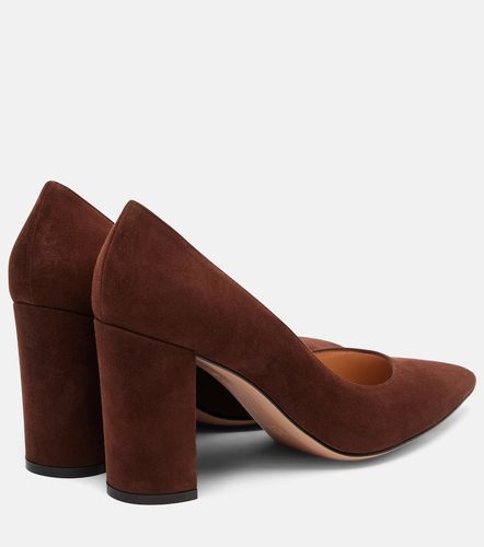 Gianvito Rossi Piper 85 suede pumps - Gianvito Rossi - Modalova