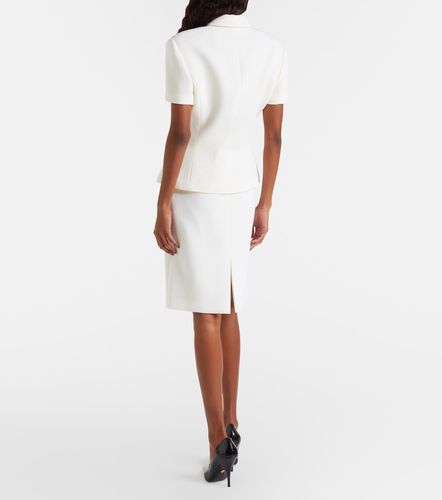Versace Virgin wool miniskirt - Versace - Modalova