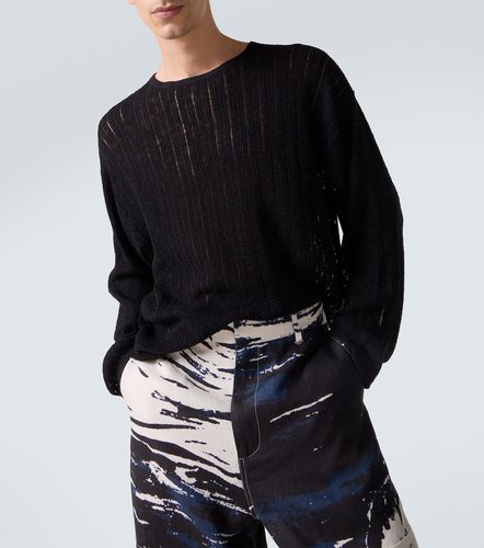 Pullover aus Pointelle-Strick - Commas - Modalova