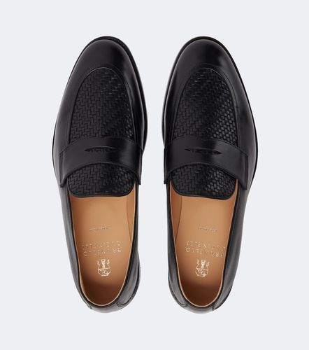 Woven leather penny loafers - Brunello Cucinelli - Modalova