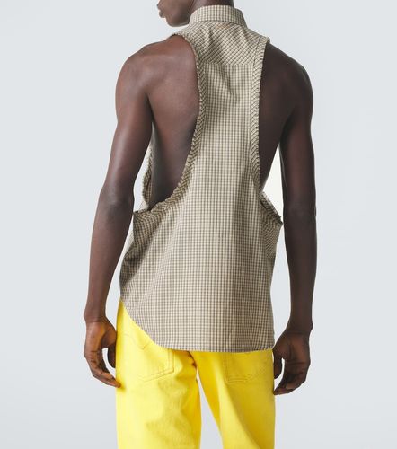 Versace Checked cotton shirt - Versace - Modalova