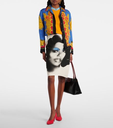 Camiseta Medusa de jersey de algodón - Versace - Modalova