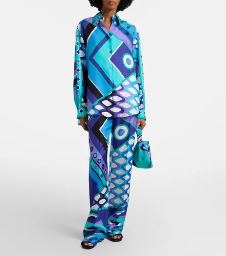 Camisa Vivara de sarga de seda - Pucci - Modalova
