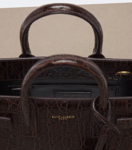 Sac De Jour Nano leather top-handle bag - Saint Laurent - Modalova