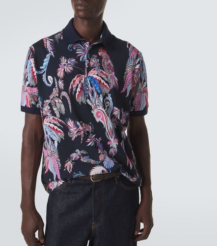 Etro Polo de piqué de algodón - Etro - Modalova