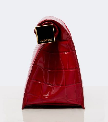 Clutch Rond Carré Small in pelle stampata - Jacquemus - Modalova