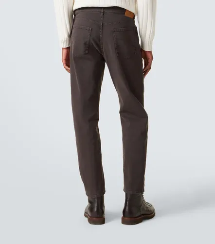 Jeans regular a vita media - Brunello Cucinelli - Modalova