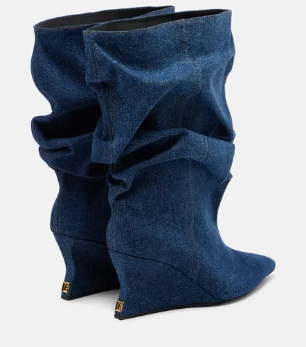 Balmain Botines de denim - Balmain - Modalova