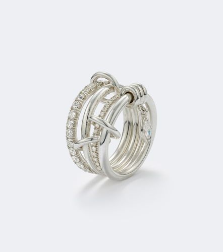 Inara Heart sterling ring with diamonds - Spinelli Kilcollin - Modalova