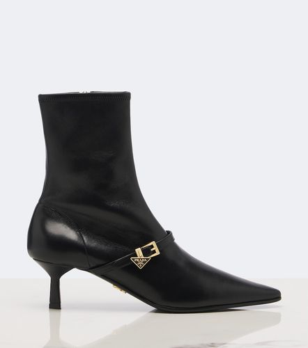 Prada Leather ankle boots - Prada - Modalova