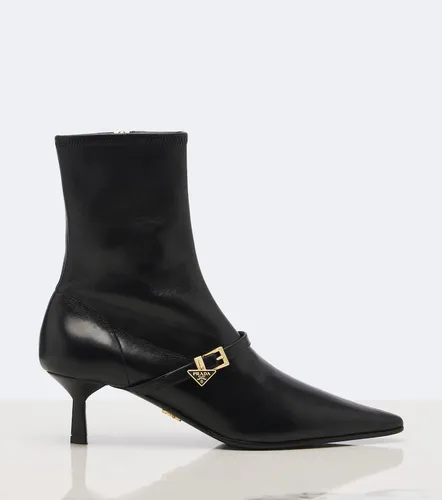 Prada Leather ankle boots - Prada - Modalova