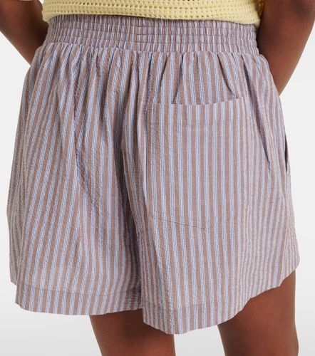 Shorts Darina de sirsaca de algodón a rayas - Varley - Modalova