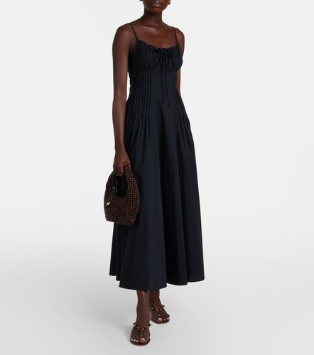Vestido midi Margi de popelín de algodón - Staud - Modalova