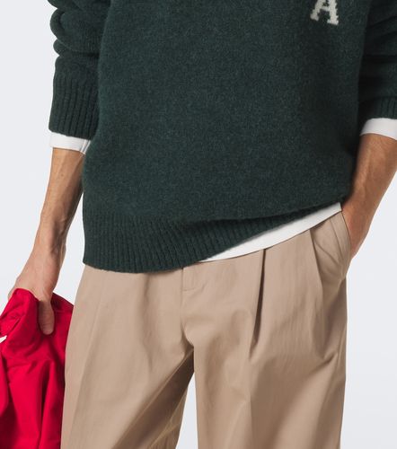 Ami de Cour alpaca and wool-blend sweater - Ami Paris - Modalova