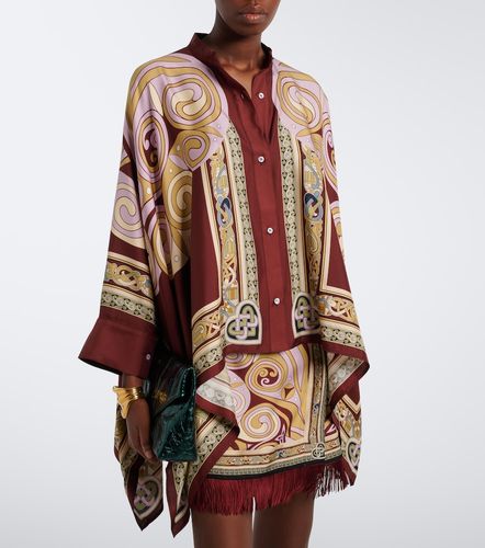 Camisa Foulard de sarga de seda estampada - La DoubleJ - Modalova