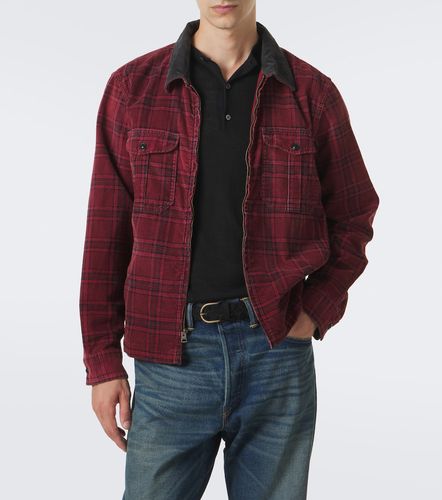 Giacca camicia in velluto a coste di cotone - RRL - Modalova