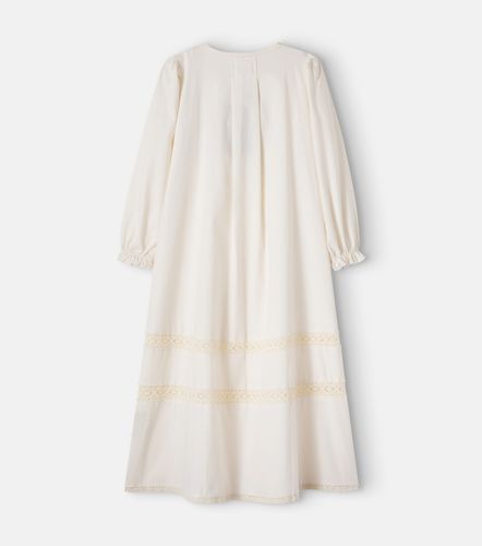 Vestido Lucia de algodón con croché - Wheat - Modalova
